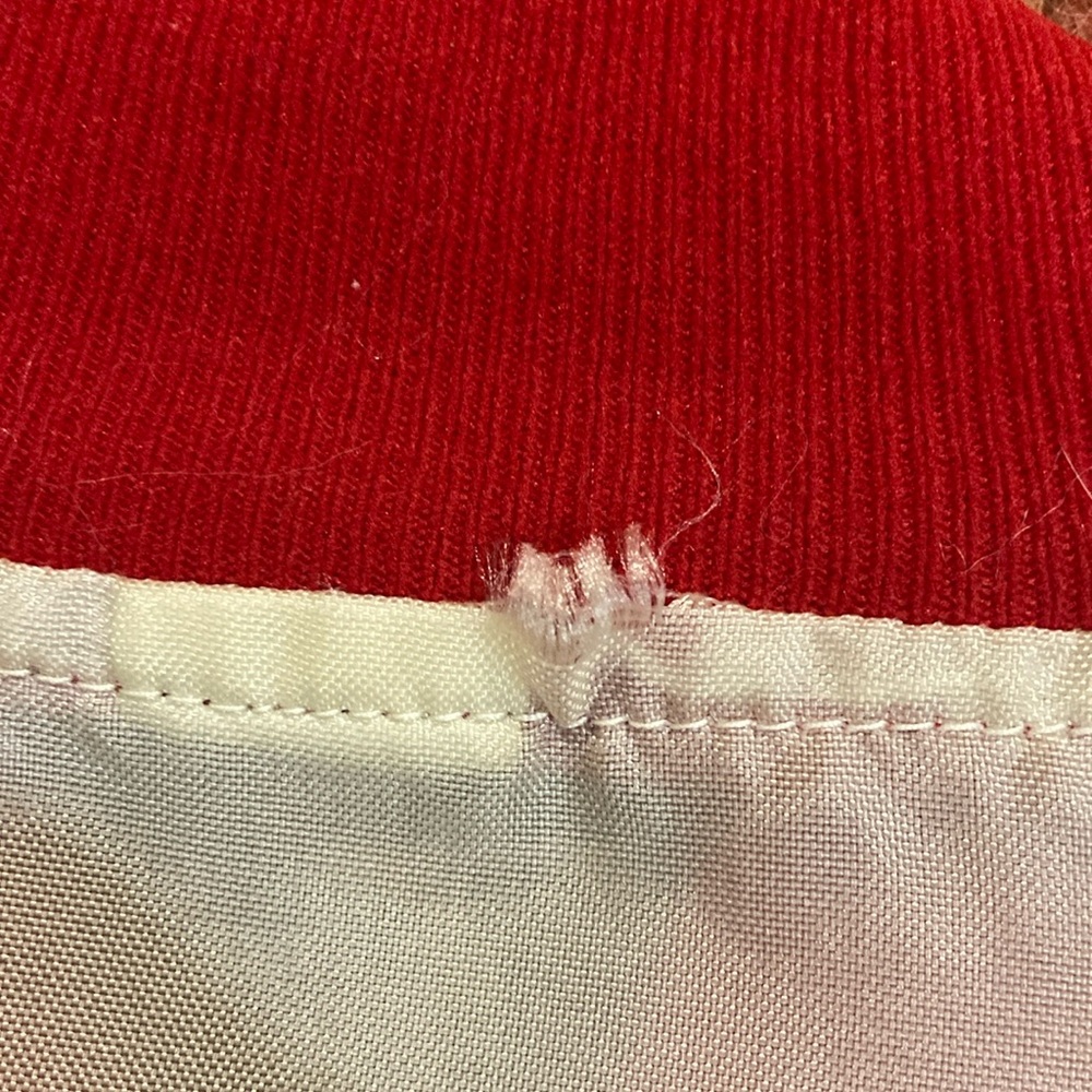Red and Cream Racing Jacket - Picture 3 of 3